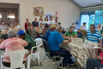 Idosos do Centro Dia e do Lar São Vicente têm tarde de integração