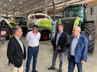 Grupo NB Máquinas recebe deputado e secretário estadual de Agricultura
