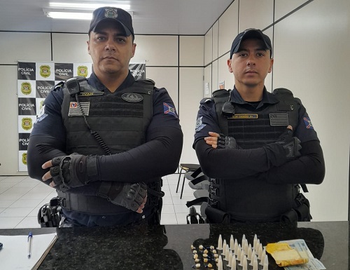 Marmanjão é detido, agride guardas municipais e quebra viatura  