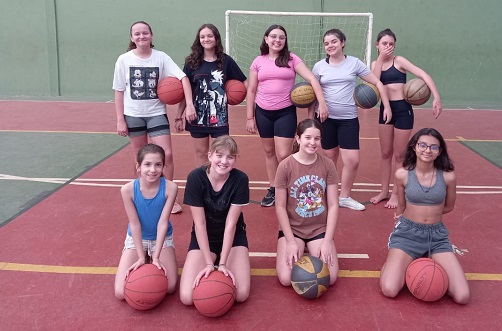 SEL retoma parceria e basquete feminino volta a ter aulas