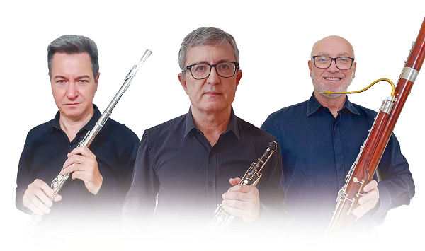 Projeto “Clássicos em Cena” traz Trio Madeiras para Itapira