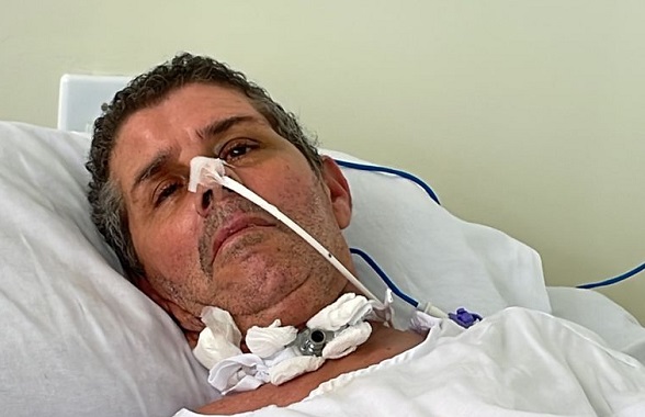 Homem que caiu do telhado está em estado vegetativo; família pede ajuda