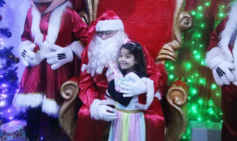 Papai Noel chega hoje e receberá a ‘Chave da Cidade’