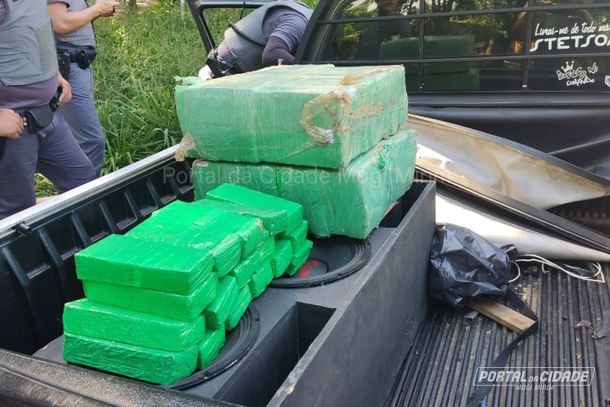 Carga de 50 kg de maconha que saiu de Itapira é apreendida em Mogi