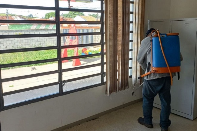 Educação promove manutenção em escolas durante as férias   