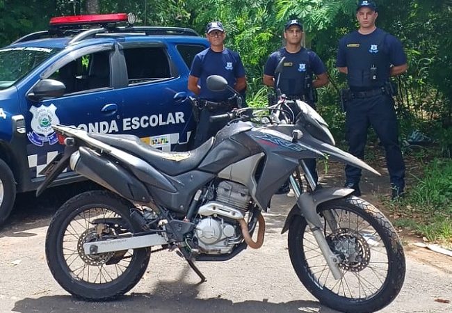 Outra moto furtada é recuperada pela GM