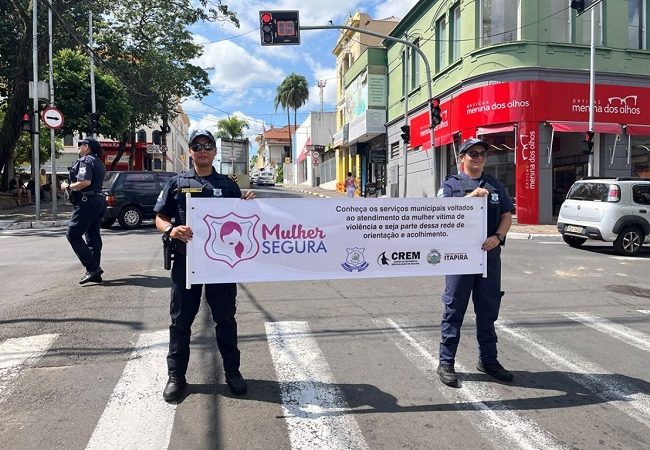 Campanha Mulher Segura tem resultado positivo em Itapira