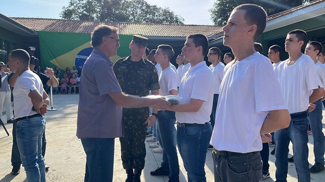 Cerimônia oficializa instalação do Tiro de Guerra de Itapira