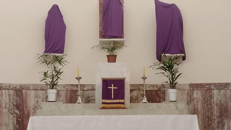 Semana Santa marca fim do Velatio das imagens