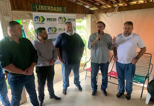Bruno Zambelli participa do lançamento do partido da direta itapirense