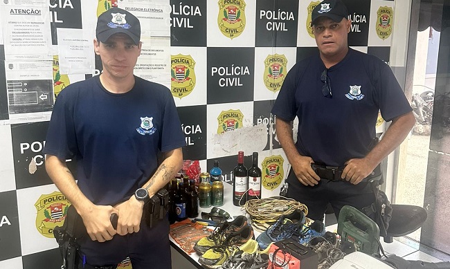 Ladrão folgado afanou cerveja, linguiça e vinho, mas churrascada não ‘rolou’