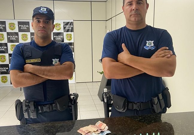 Sujeito é preso traficando no ‘campo do Figueiredo’