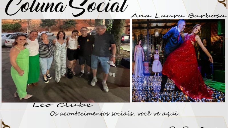 Coluna Social, por Rita Castellani