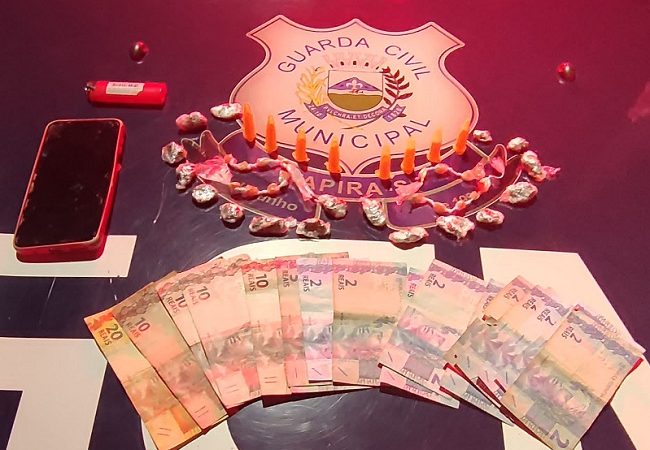 Fujão dá no pé ao ver viatura, mas acaba preso