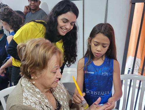 Projeto Esporte é Saúde visita o Centro Dia do Idoso