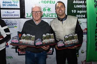 Maurício Sabbag e Rodrigo Silva conquistam três troféus em Águas de Lindóia