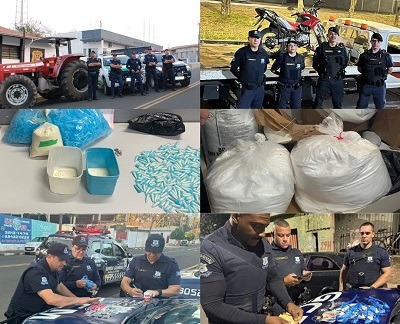 Em 9 meses, Guarda Municipal fez mais de 3.000 atendimentos, prendeu 149 e apreendeu 170 kg de drogas  