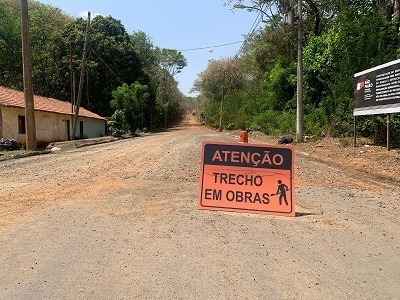 Trecho entre a Vila Izaura e Usina recebe obra de recapeamento