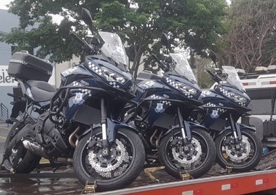 Chora bandidagem: GM recebe reforço de 3 motos possantes