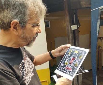 Casa da Cultura de Itapira abriga exposição de xilogravuras