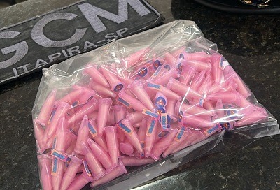 GAM intercepta entrega de drogas e manda um pra tranca