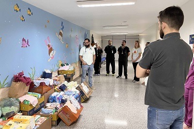 Igreja S. Benedito doa itens de recém-nascidos para o Hospital Municipal