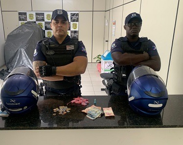 GAM chega junto e prende mais um por tráfico de drogas