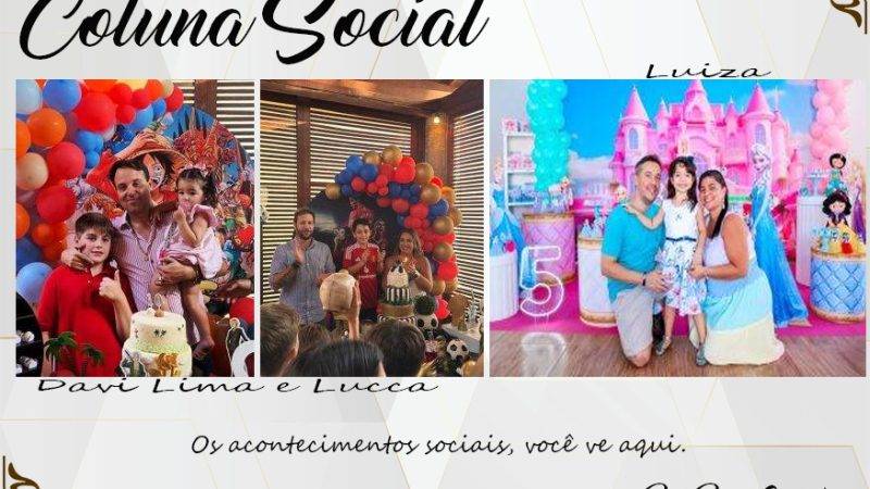 Coluna Social, por Rita Castellani