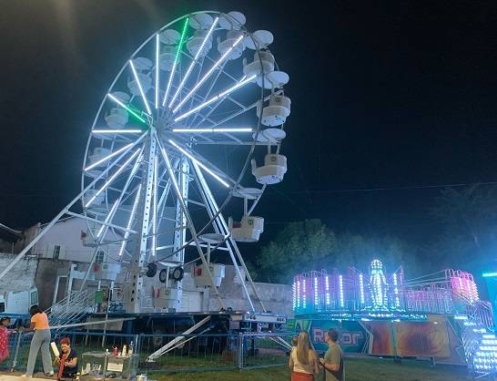 Mesmo com menos brinquedos, Unipark segue como grande atração da Festa de Maio
