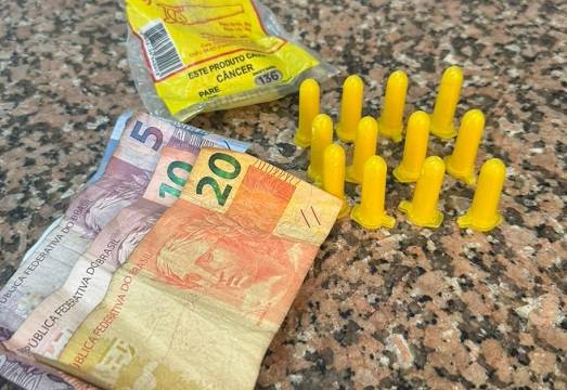 Na praça do ‘Protocolo’, mais um é preso por tráfico de drogas