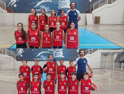 Sub-12 masculino e sub-13 feminino vencem no Festival da Liga de Basquete