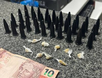 Com 26 passagens policiais, ‘Peter Pan’ é preso por tráfico