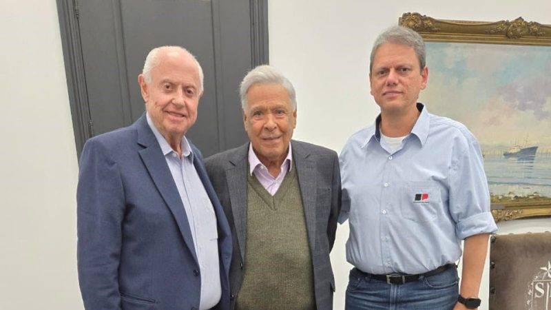 Dr. Pacheco se reúne com o governador Tarcísio de Freitas