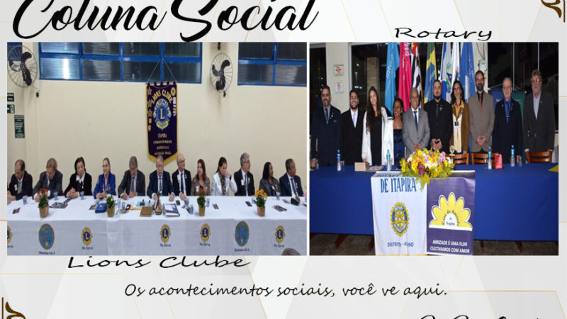 Coluna Social, por Rita Castellani