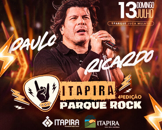 Itapira Parque Rock 2025 – de 11 a 13 de julho