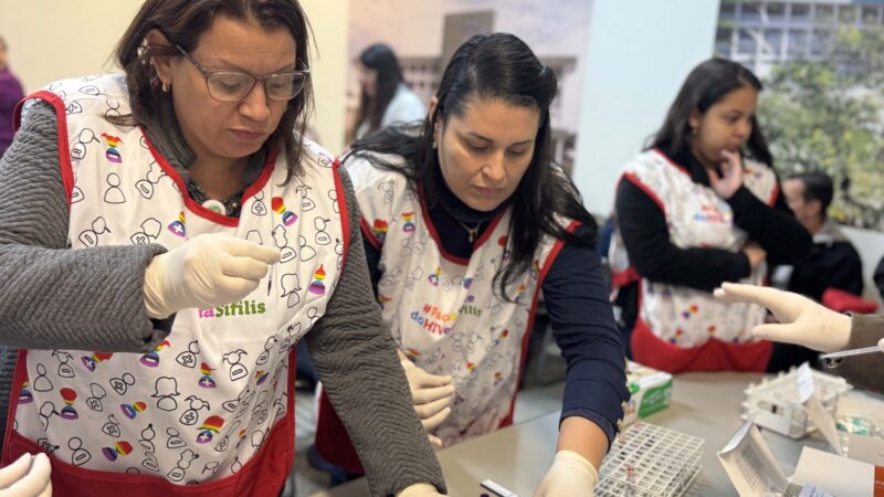 Servidores participam de atualização em testes rápidos para HIV, Hepatites e Sífilis