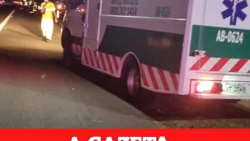 Homem morre após atropelamento na Rodovia Itapira/Mogi Mirim