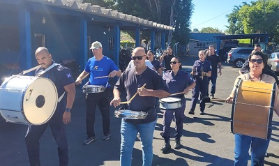 Banda da Guarda Municipal se prepara para o Desfile Cívico
