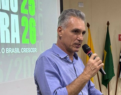 Guilherme Campos falou sobre o plano safra no auditório da ACIMM