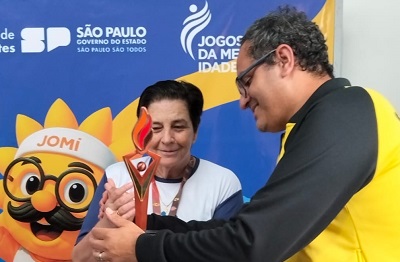 Silvana é bronze na final estadual dos Jogos da Melhor Idade