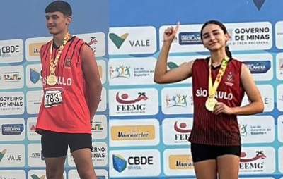 Itapirenses são campeões brasileiros de atletismo nos Jogos Escolares