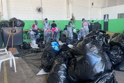 Prefeitura realiza estudo para identificar os perfis do lixo gerado na cidade