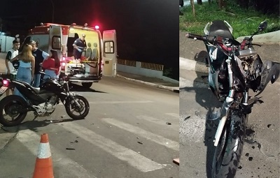 Batida entre motos no semáforo da Italianos deixa 3 vítimas