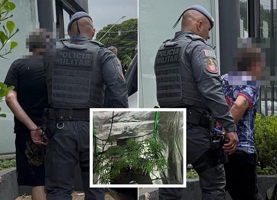 Nos Prados, irmãos mantinham estufa para o plantio de maconha