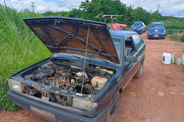 Gol furtado em frente ao Hospital Municipal é achado na ‘divisa’