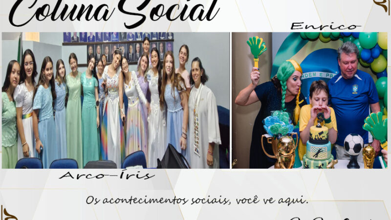 Coluna Social, por Rita Castellani