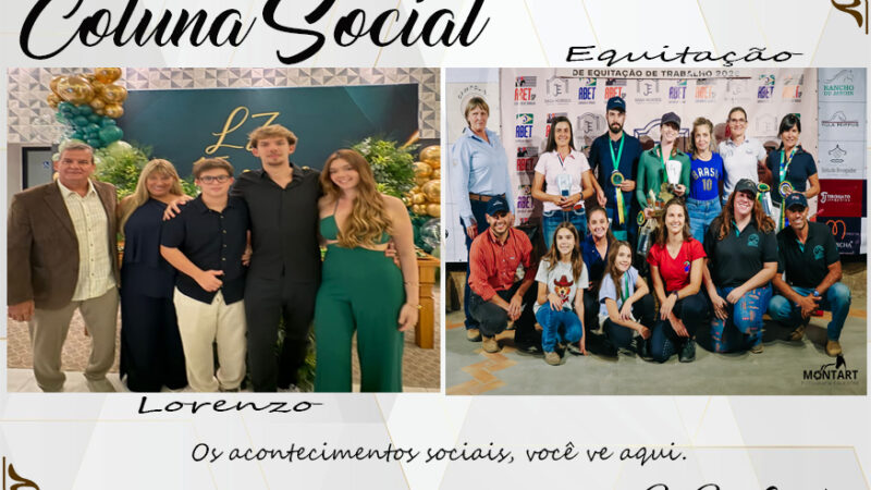Coluna Social, por Rita Castellani