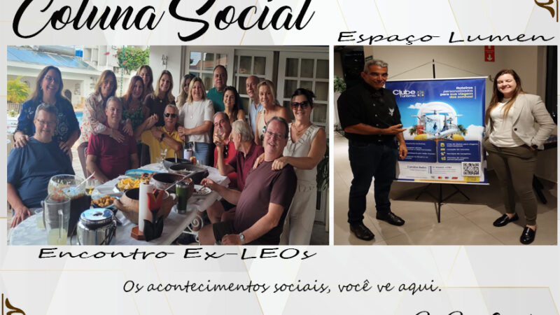Coluna Social, por Rita Castellani