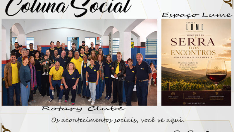 Coluna Social, por Rita Castellani