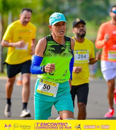 China fica em 13º lugar entre 250 atletas na 3ª Sacra Run, em Mogi Guaçu.